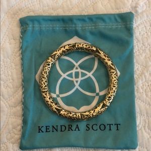 Kendra Scott gold bangle